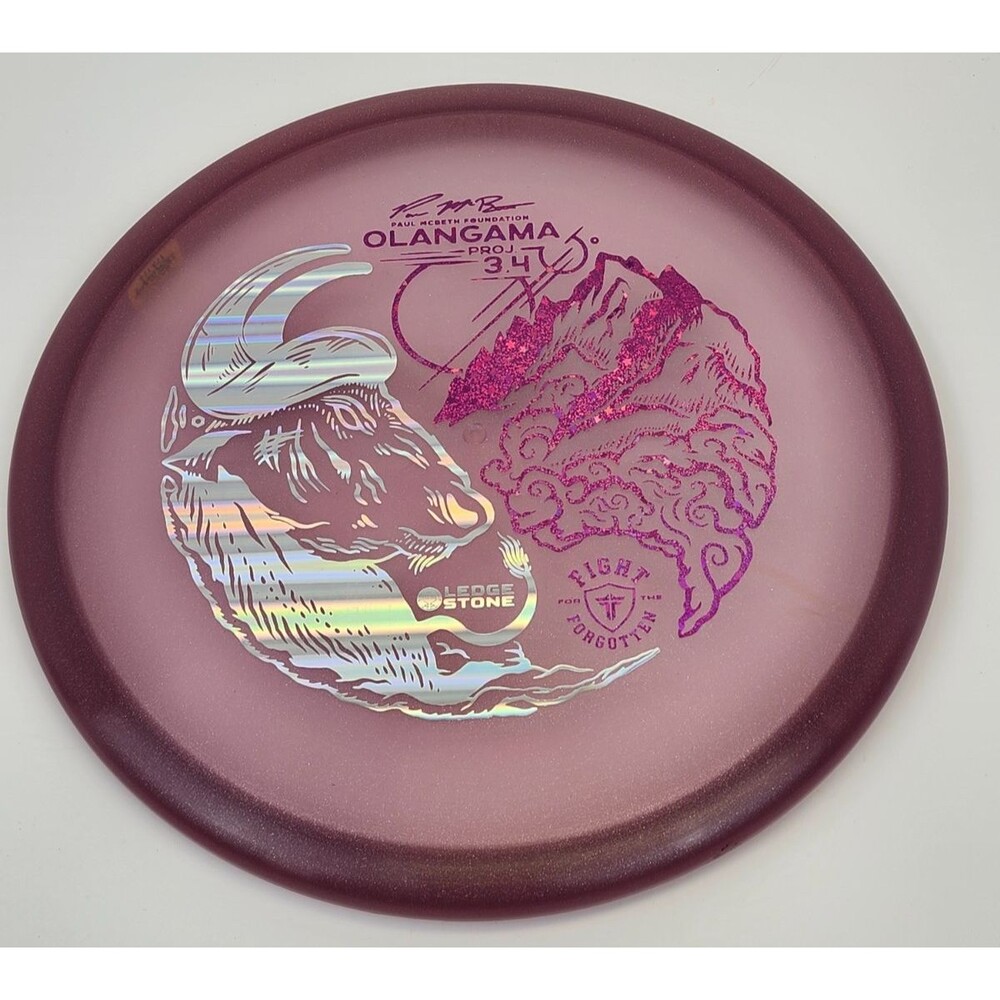 Discraft 173-174 Paul McBeth Olangama Proj 3.4 Fight for the Forgotten Disc Golf